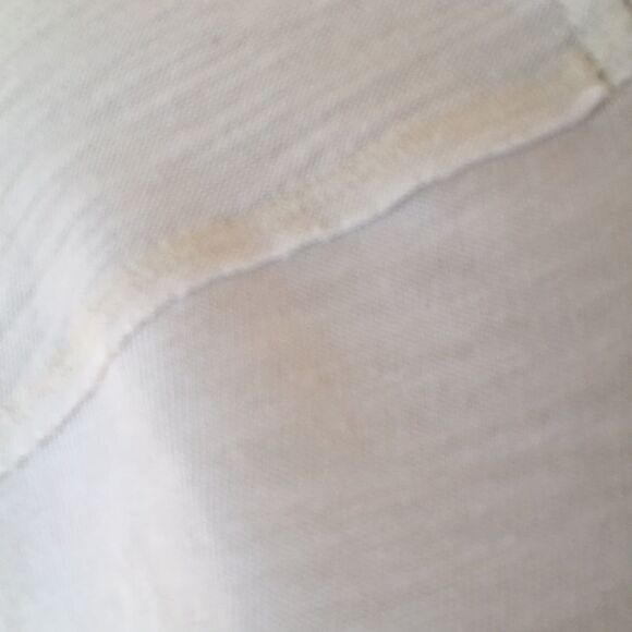 Columbia long sleeve cowl neck  cotton polyester pullover Ivory Small - Picture 6 of 8